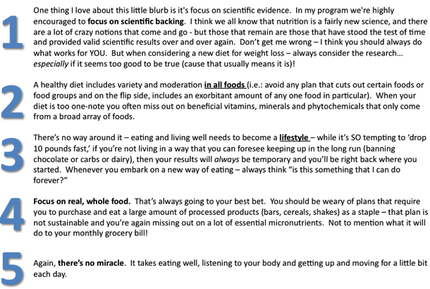 eating well advice // cait's plate