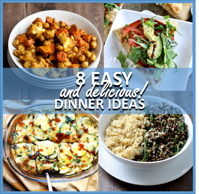 8 easy and delicious dinner ideas that will please the whole family! // cait's plate