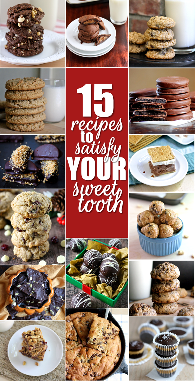 15 easy and delicious recipes to satisfy your sweet tooth!  // cait's plate