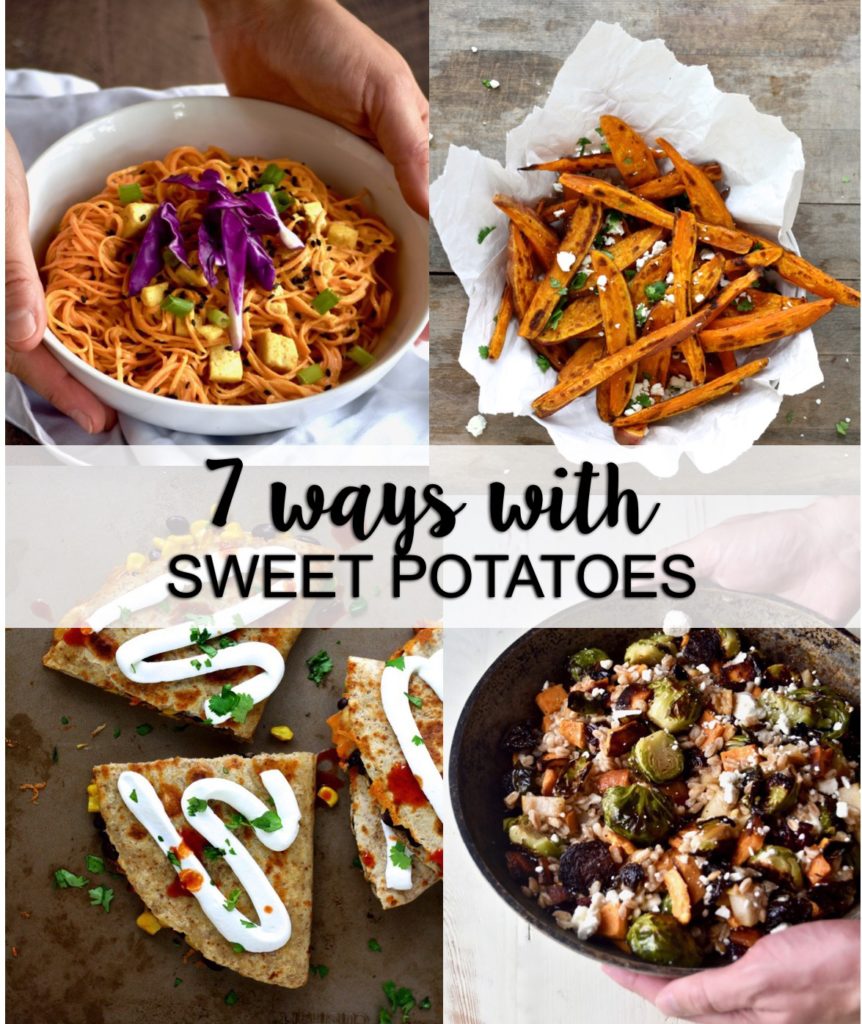 7 ways with sweet potato // cait's plate