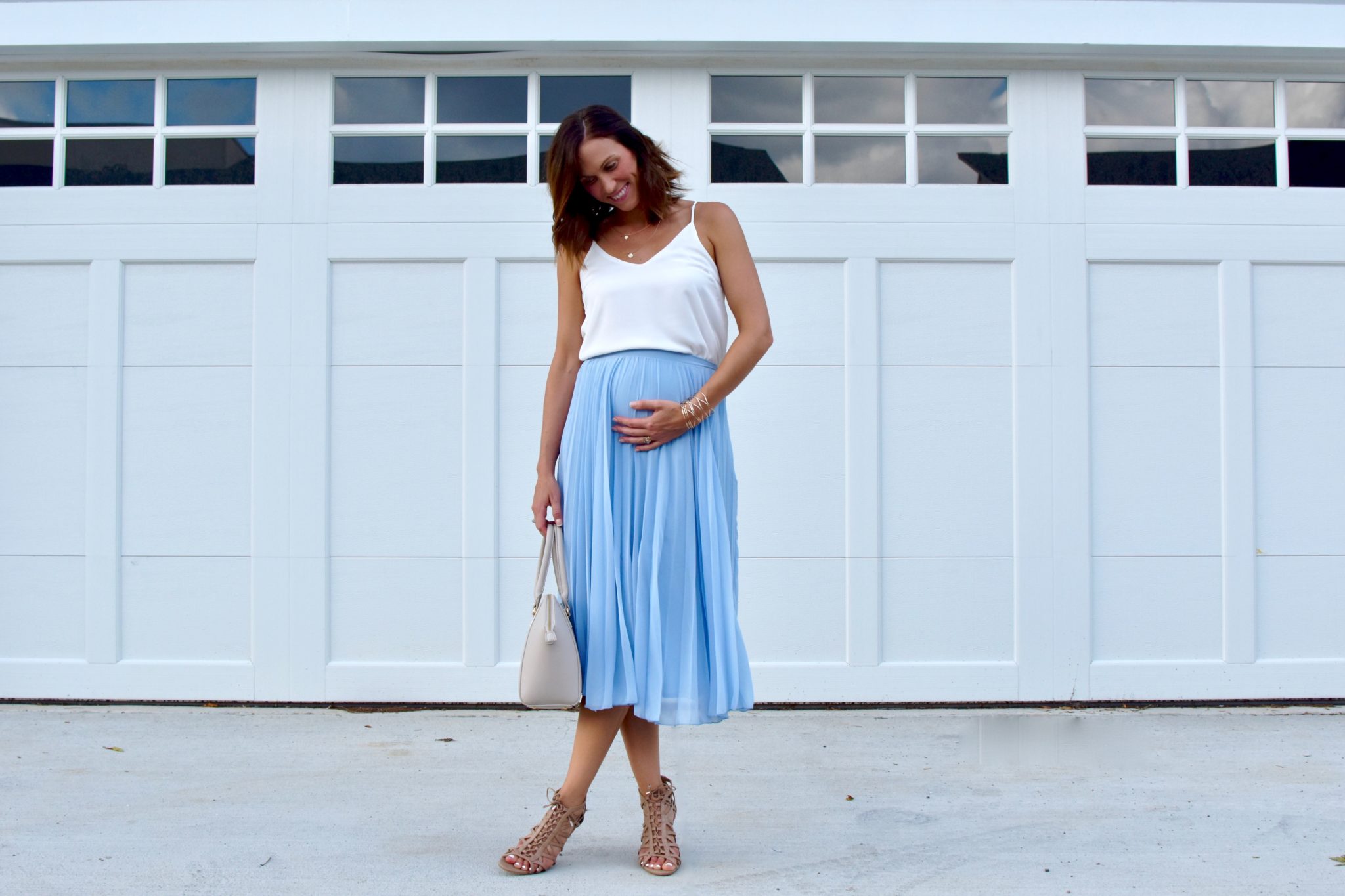 pregnancy: what i'm wearing in the second trimester // cait's plate