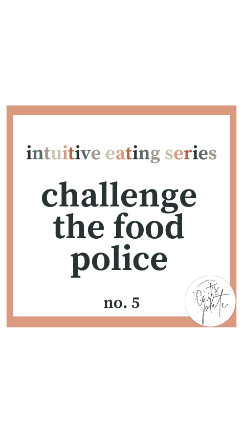 intuitive eating series // cait's plate