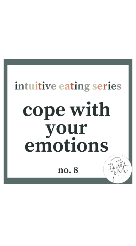 intuitive eating series // cait's plate