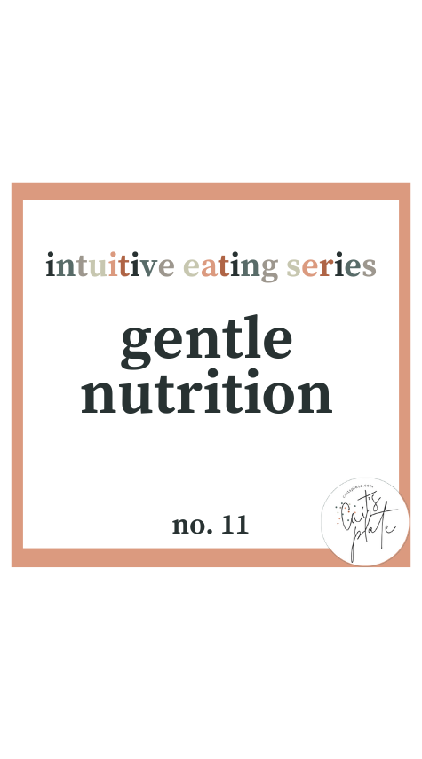 intuitive eating series // cait's plate