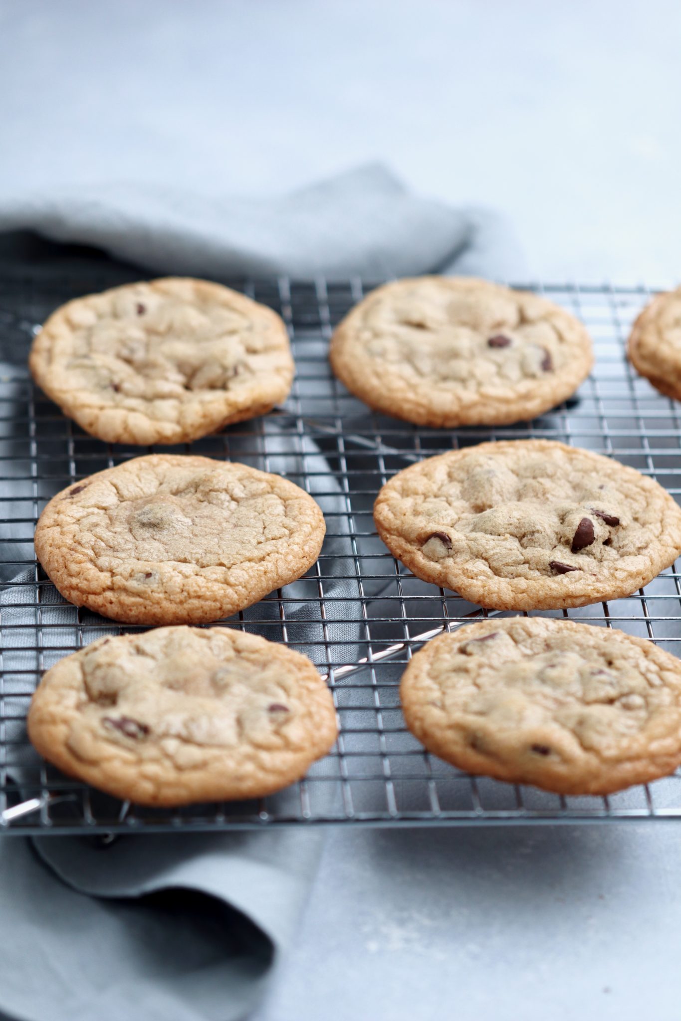 cook's illustrated ultimate chocolate chip cookies (aka -my favorite chocolate chip cookie!) // cait's plate