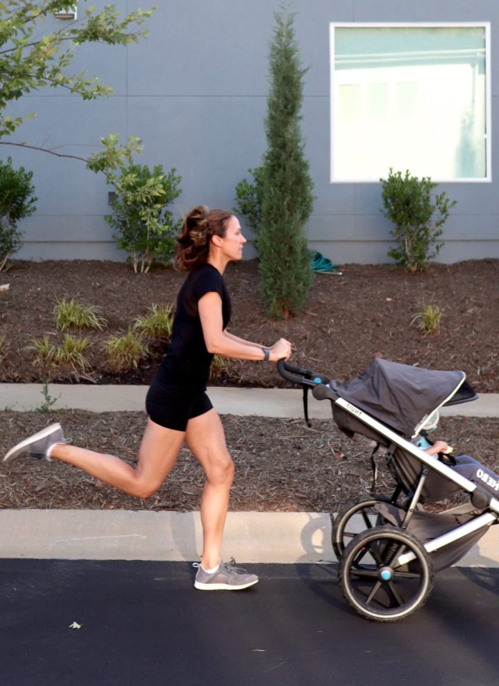 my go-to gear for running with a toddler // cait's plate