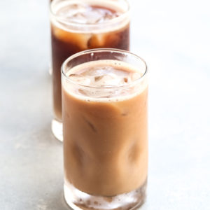 easy at-home iced coffee // cait's plate