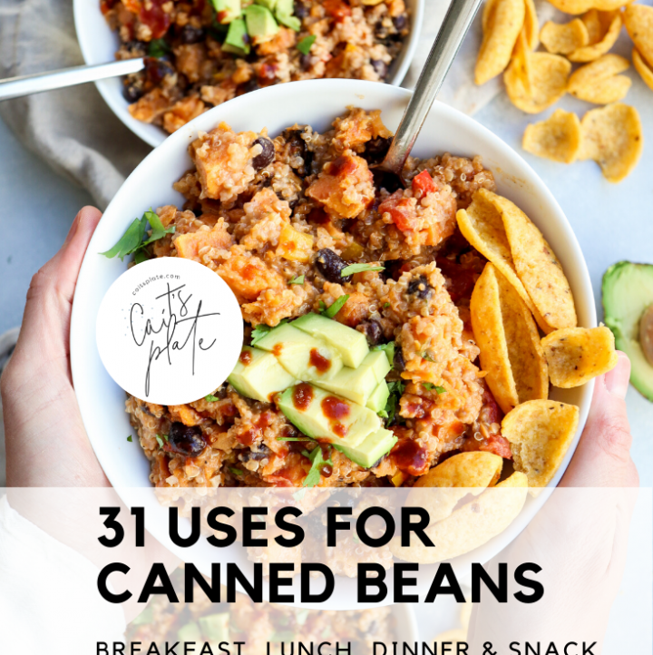 31 uses for canned beans // cait's plate
