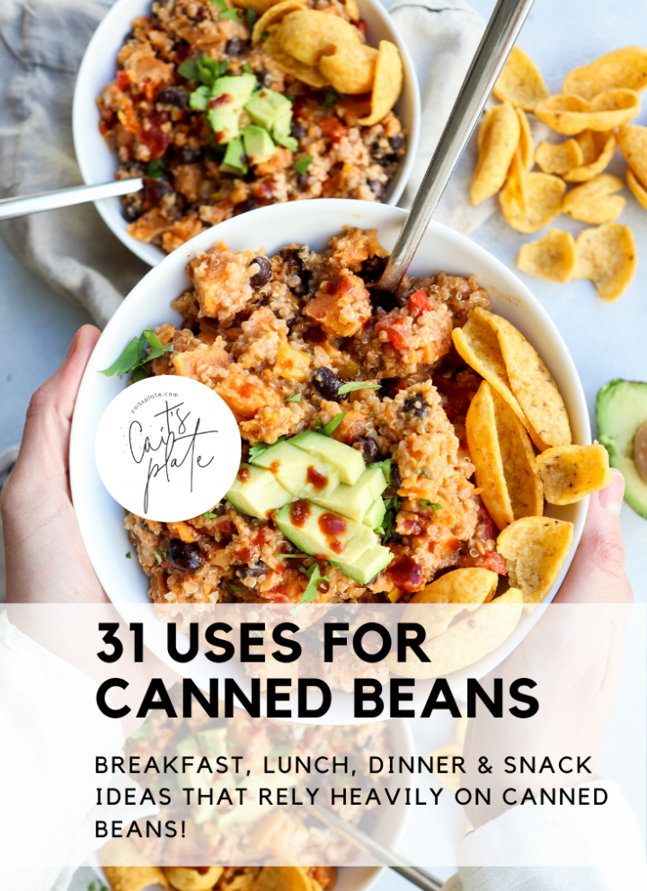 31 uses for canned beans // cait's plate