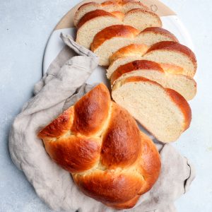 tsoureki (greek easter bread) // cait's plate