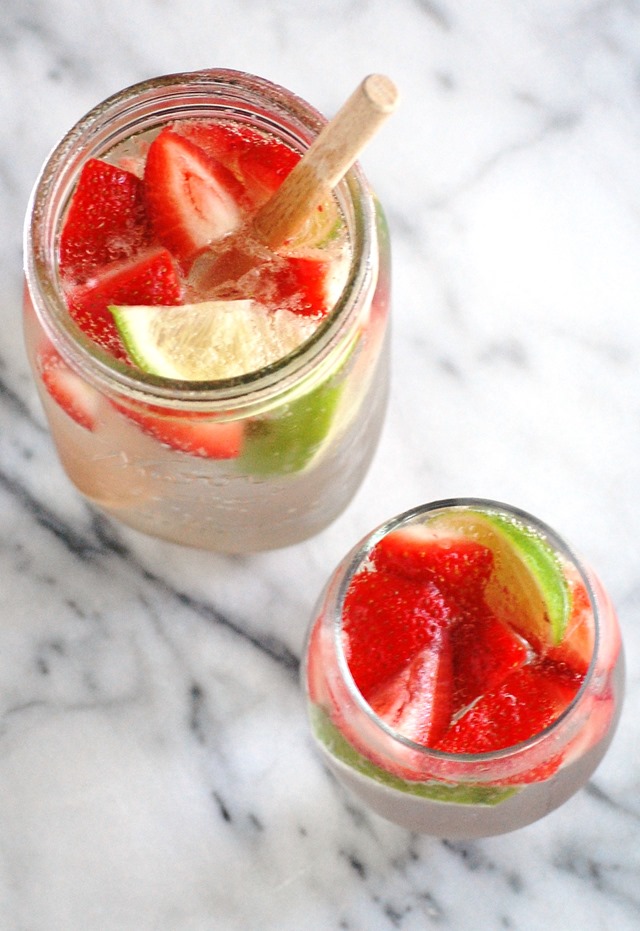 STRAWBERRY LIME SELTZER Cait s Plate