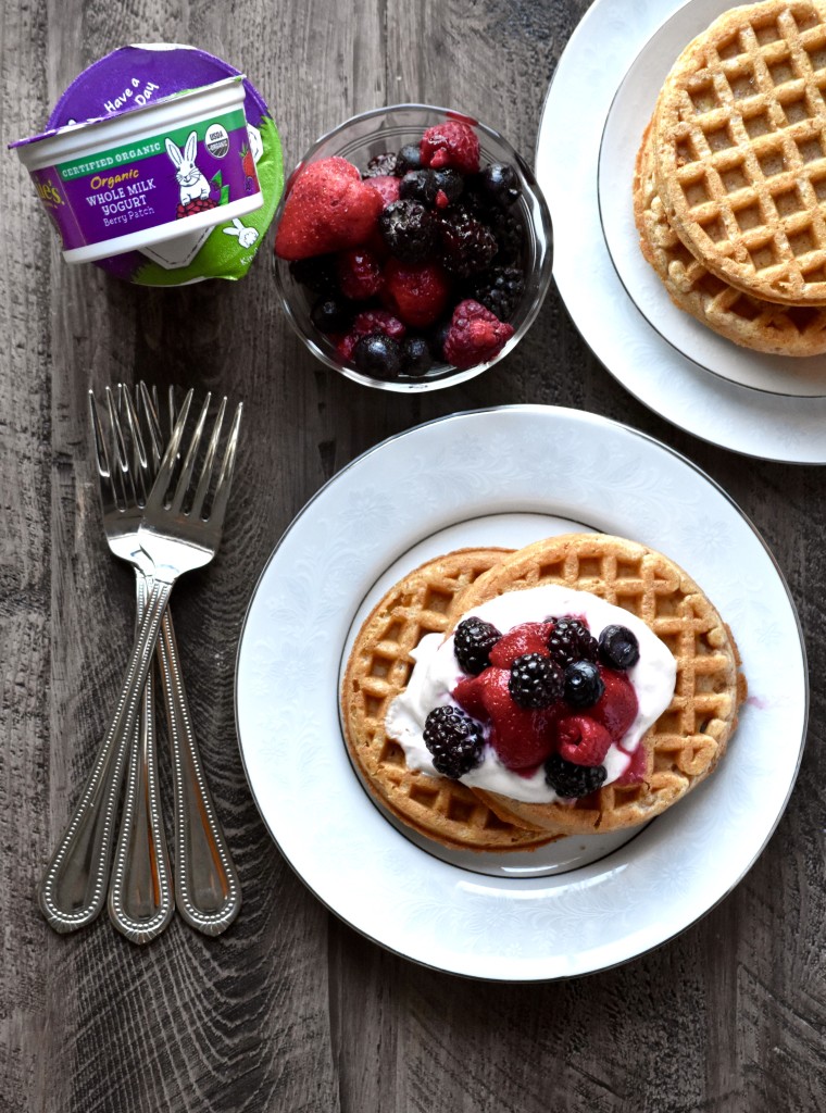 easy and wholesome ideas to incorporate Annie's New Organic Whole Milk Yogurts into your day! // cait's plate