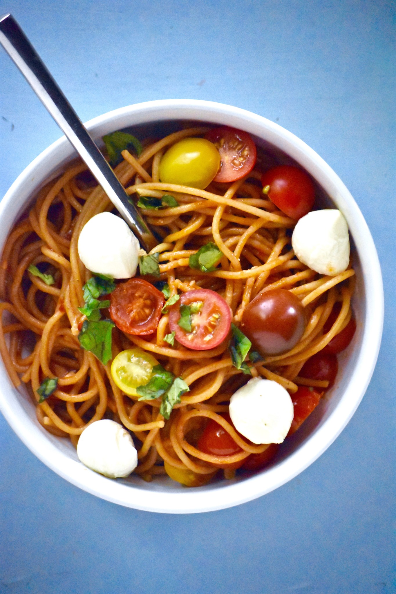 one-pot summertime pasta dish - done in under 30 minutes and you only have to dirty one dish! // cait's plate