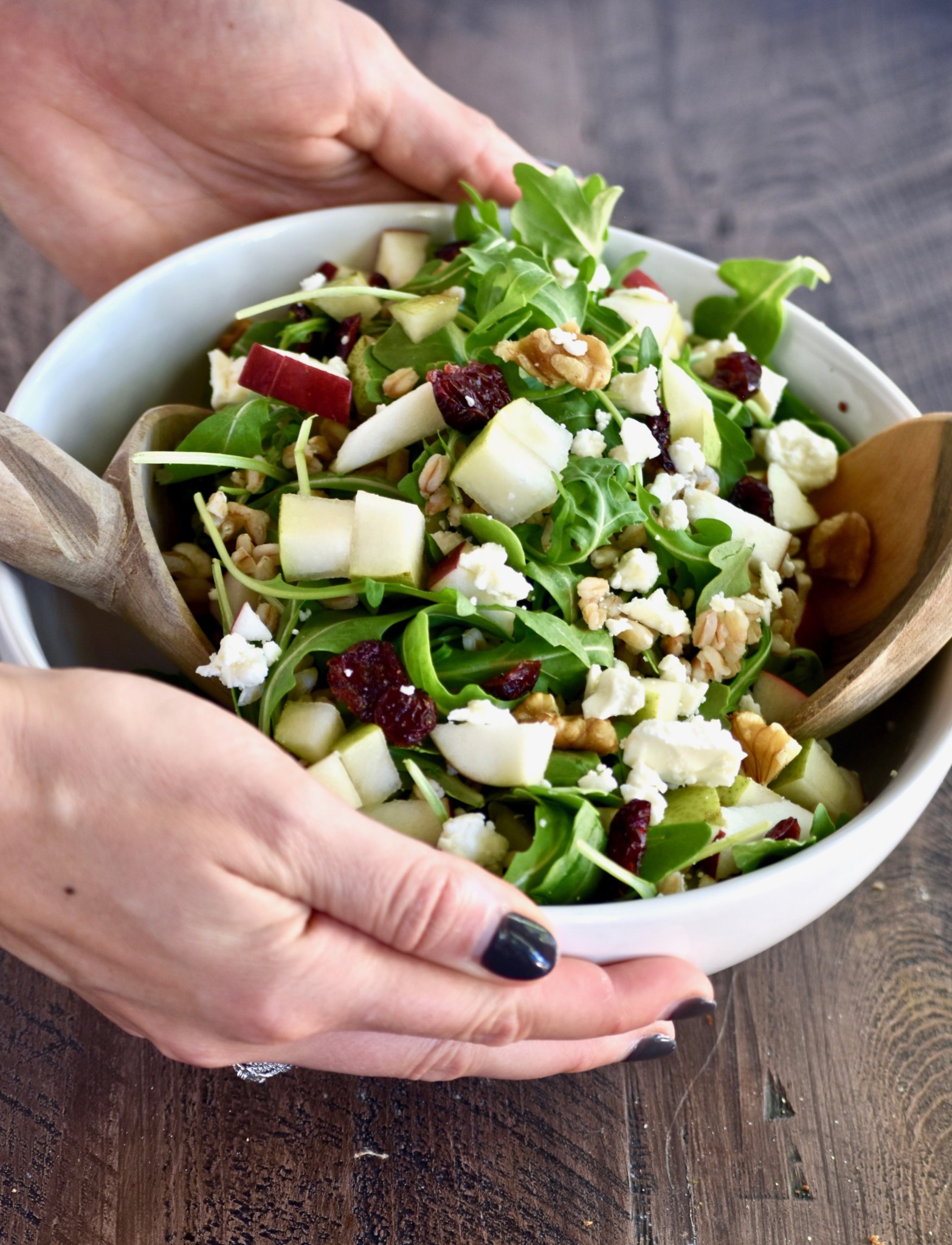 autumn harvest grain salad - a delicious one-dish meal celebrating the fall season! // cait's plate