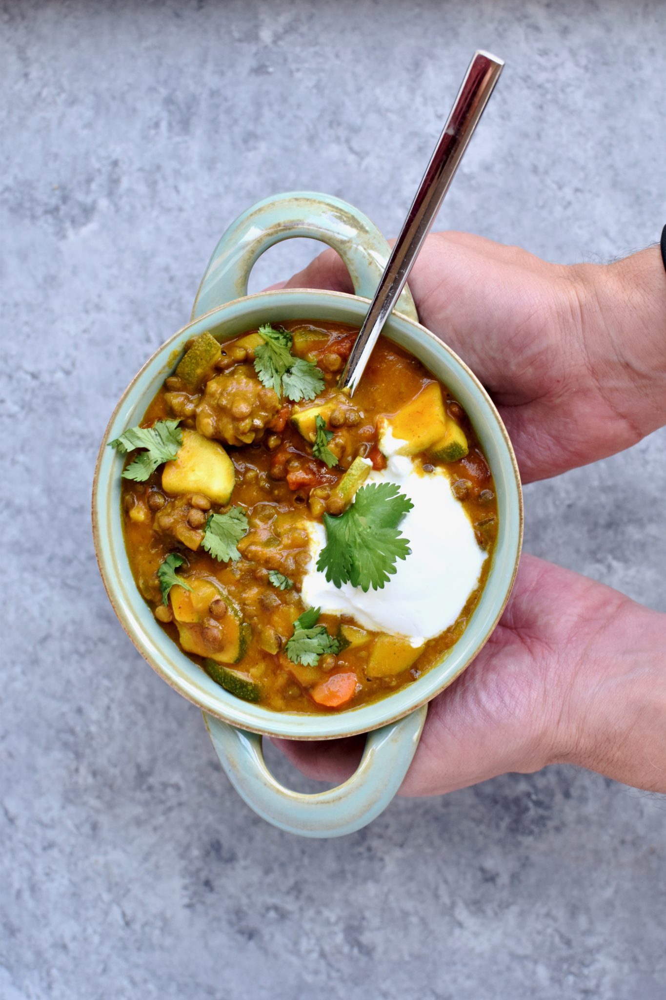 veggie packed lentil curry // cait's plate