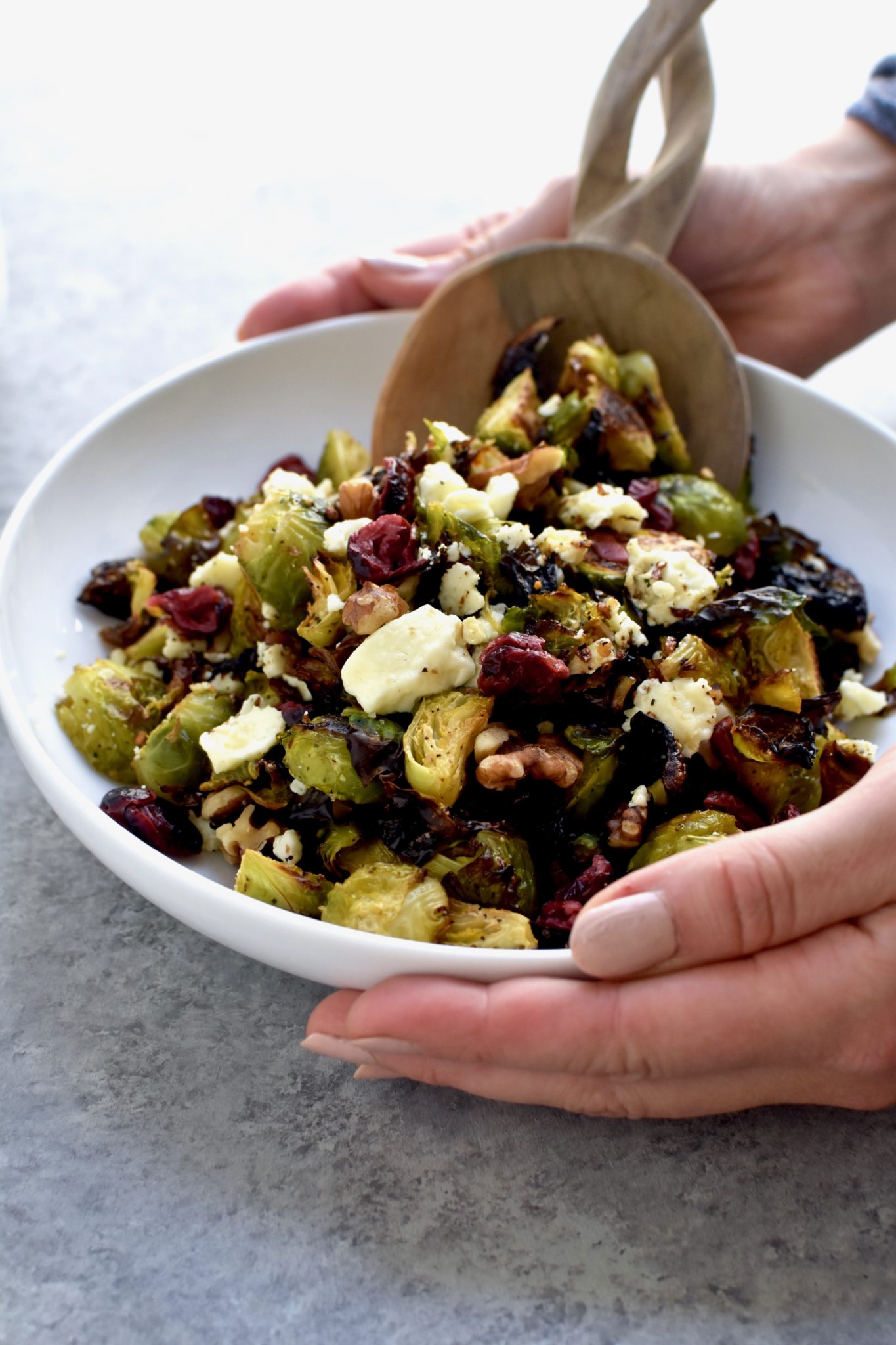 best ever roasted brussel sprouts // cait's plate