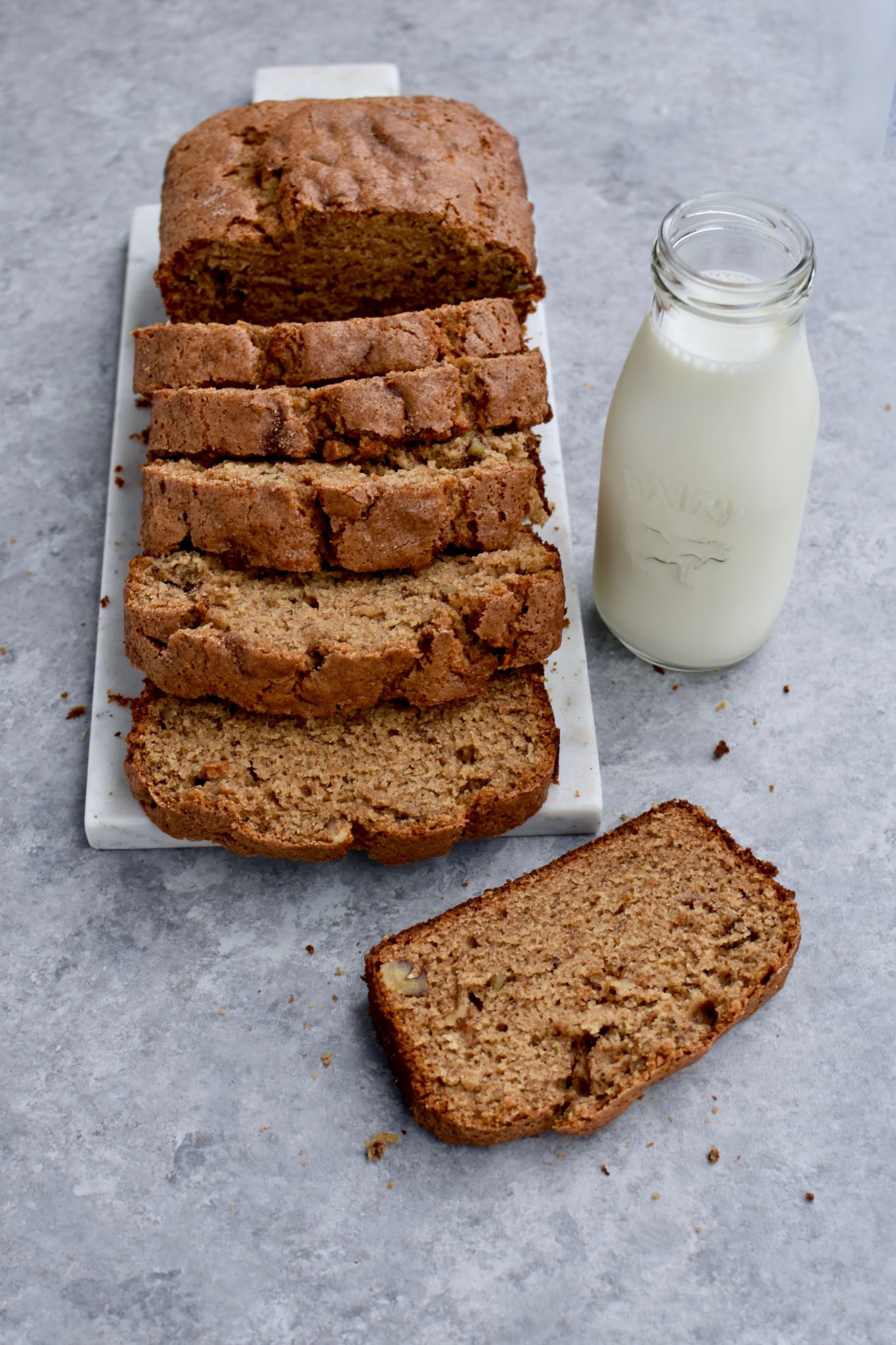 king arthur flour's recipe of the year: whole-grain banana bread // cait's plate