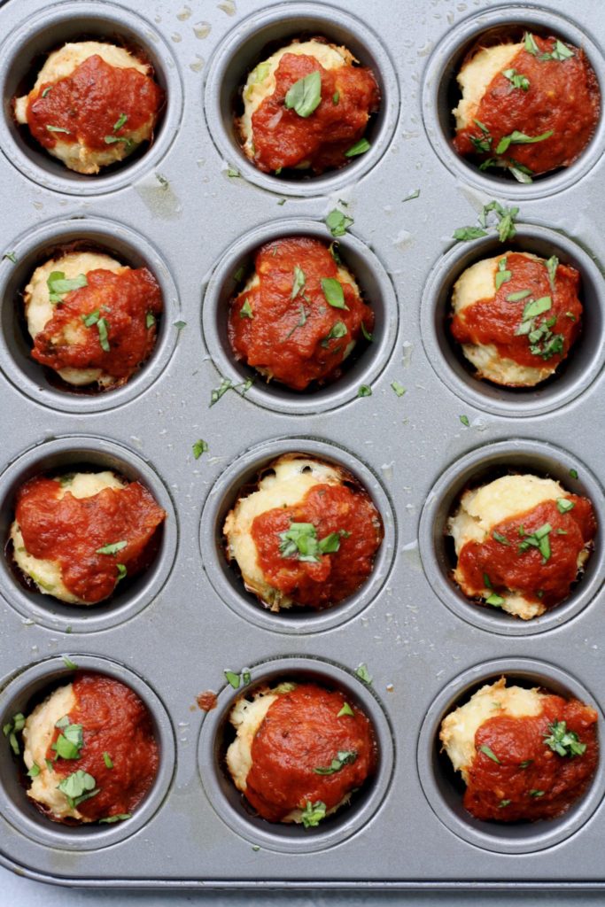 mini turkey meatloaf meatballs | cait's plate