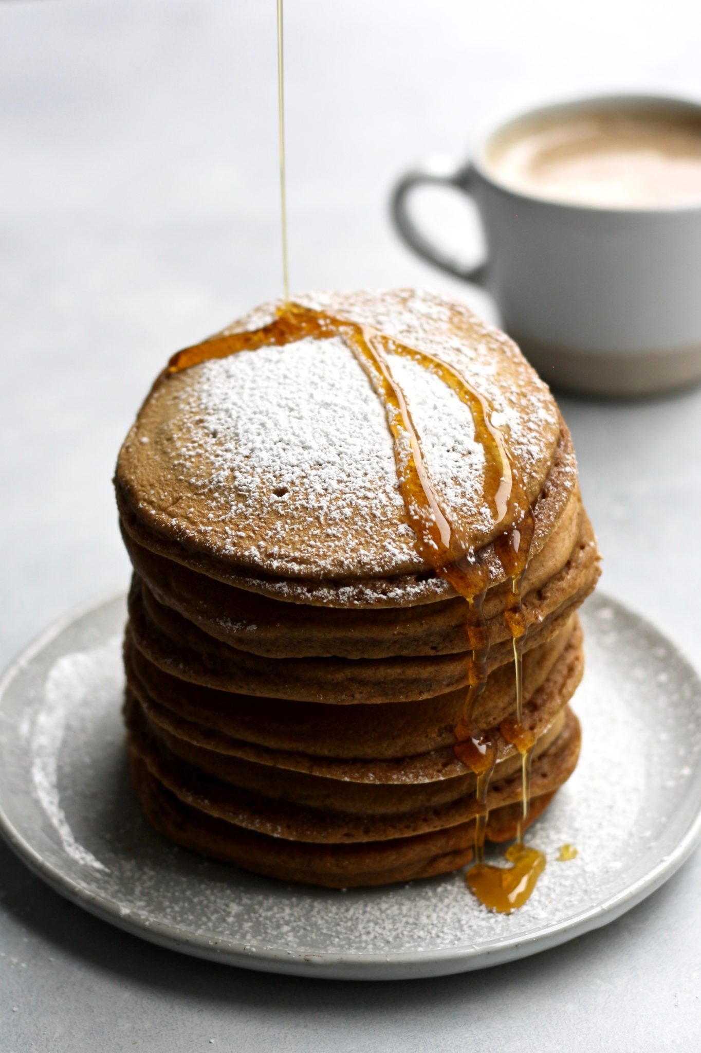 whole grain gingerbread pancakes // cait's plate