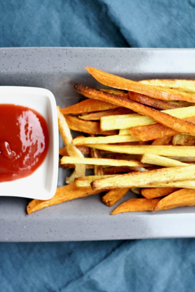 roasted root vegetable fries // cait's plate