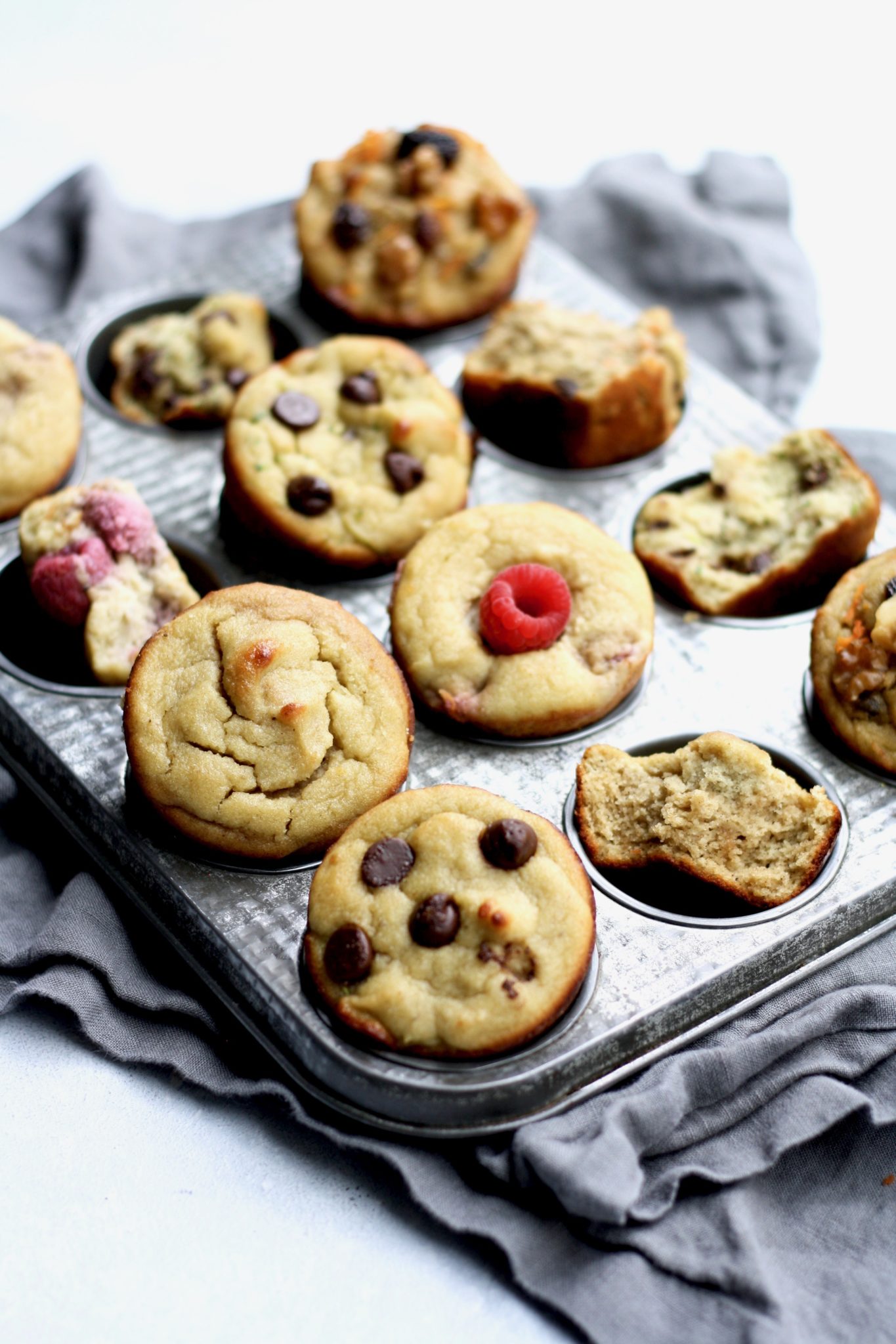 easy blender muffins - 4 ways! // cait's plate