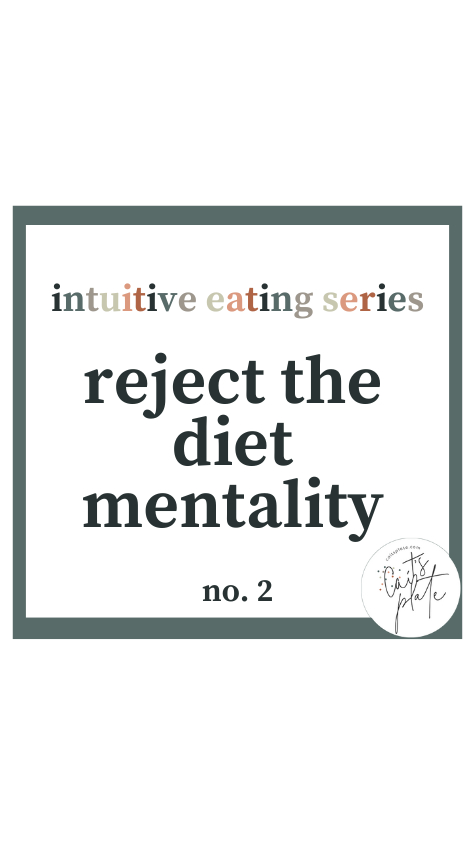intuitive eating series // cait's plate