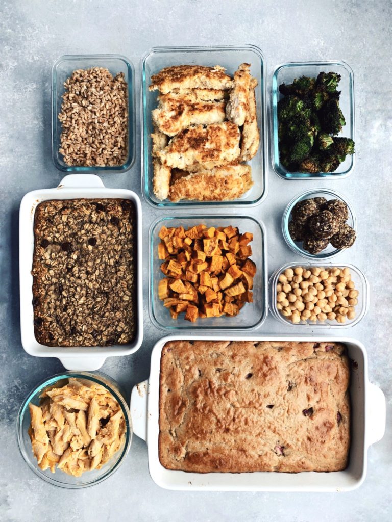 weekly meal prep: 4/8 - 4/12 // cait's plate