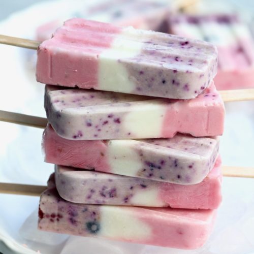 very berry yogurt pops | cait's plate