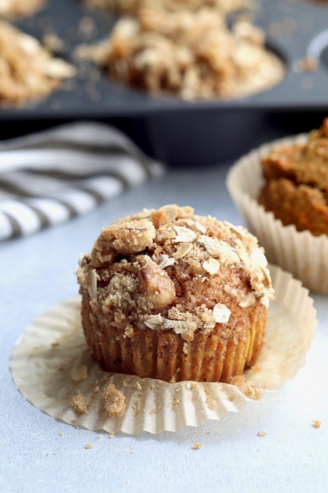 whole wheat carrot, apple, raisin muffins | cait's plate