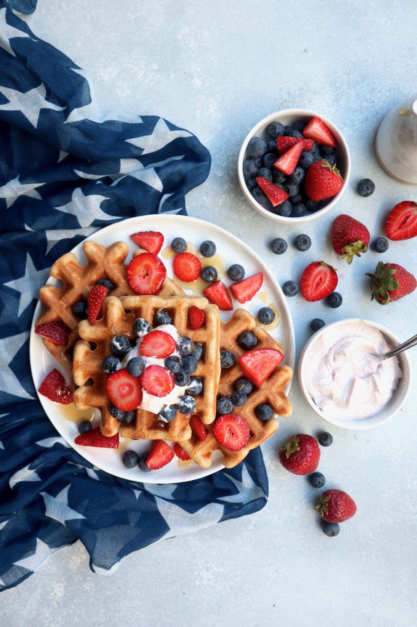 6-ingredient waffles // cait's plate