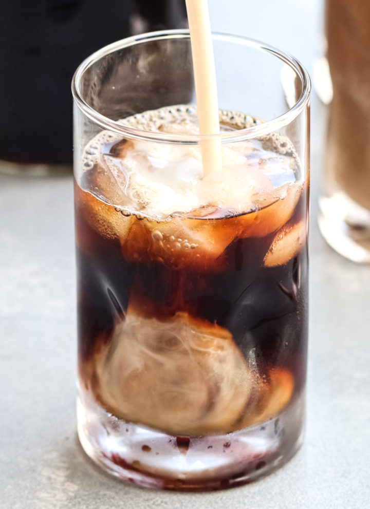 easy at-home iced coffee // cait's plate