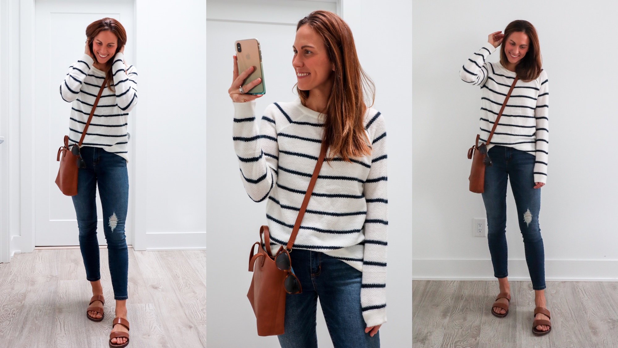 a work week's worth of easy outfits (plus 2 weekend outfits!) // cait's plate