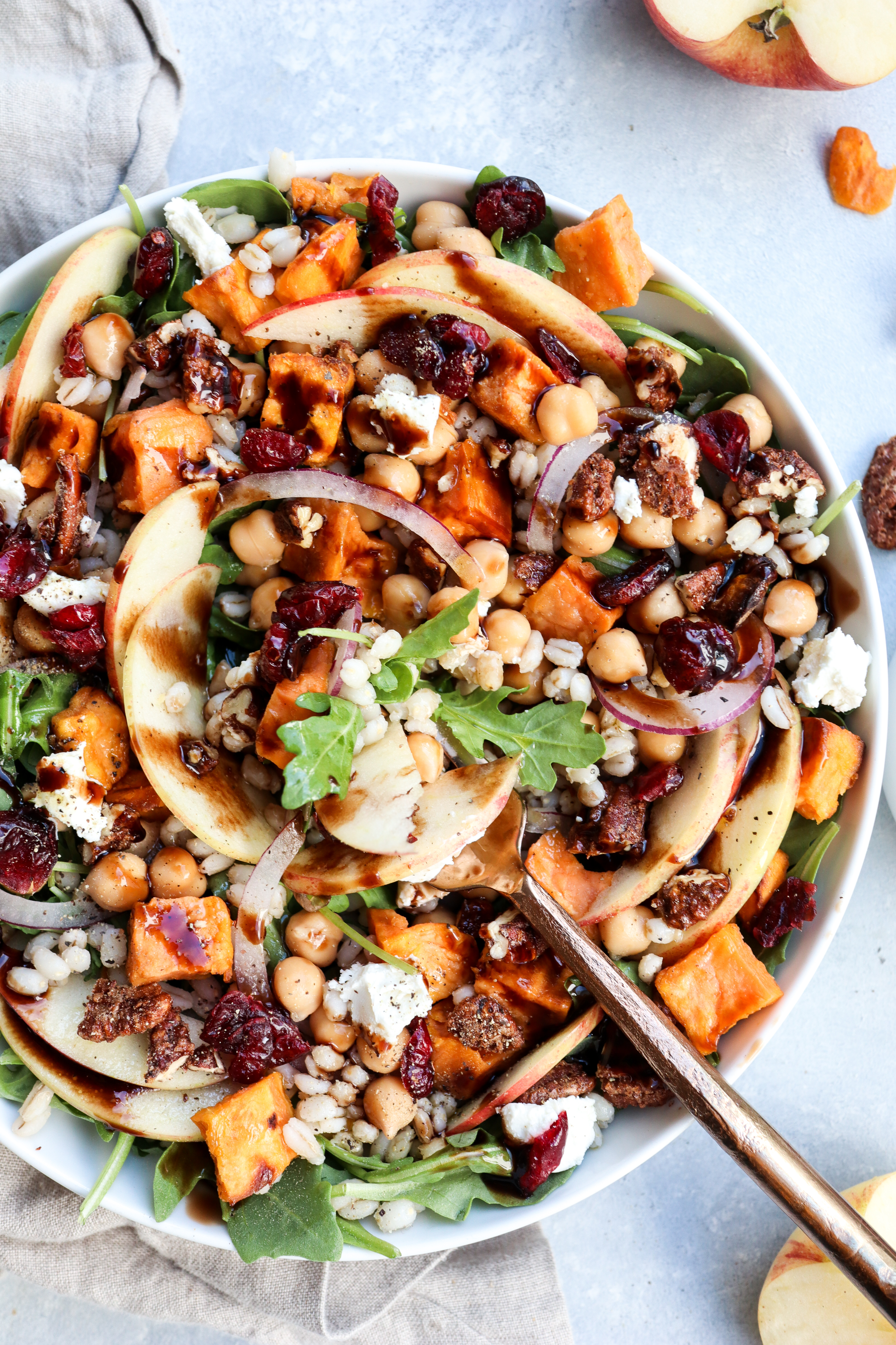 fall harvest barley bowl // cait's plate