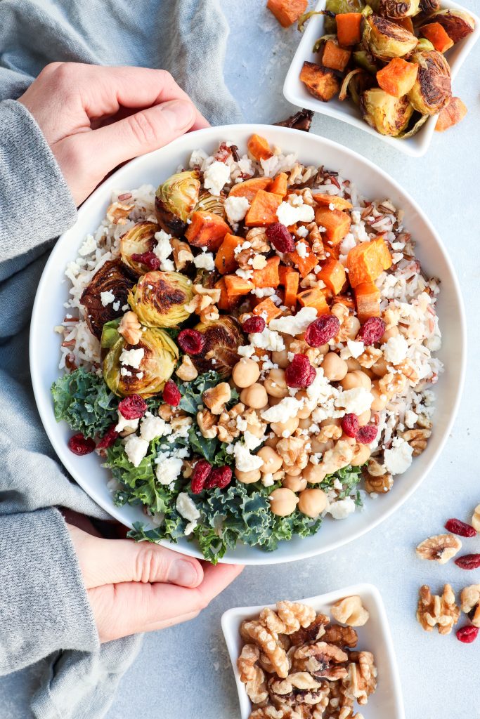 warm harvest grain bowl | cait's plate