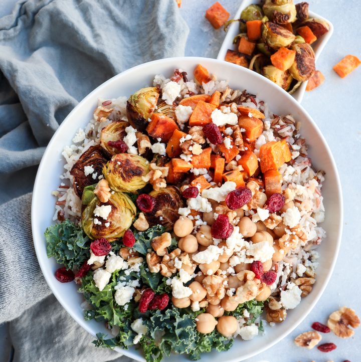 warm harvest grain bowl | cait's plate