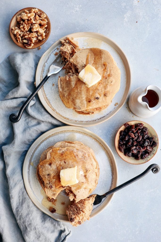 carrot cake pancakes | cait's plate