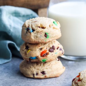 The BEST Thick and Chewy M&M Cookies - Sweetest Menu