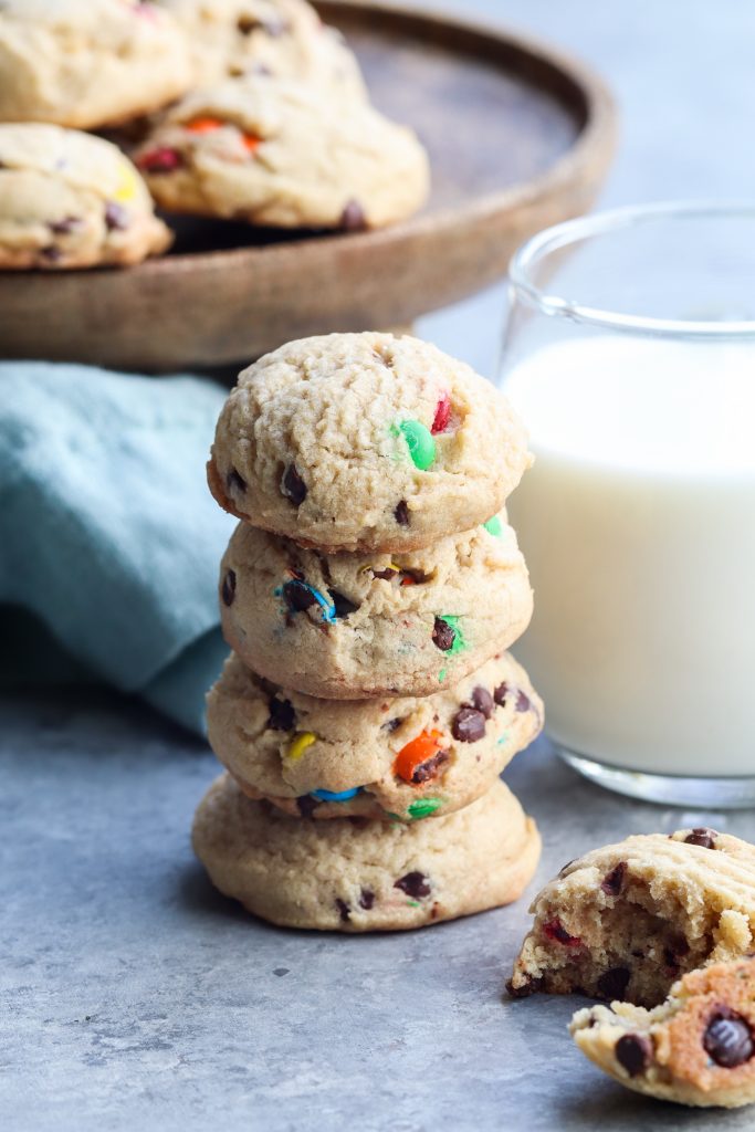 The BEST Thick and Chewy M&M Cookies - Sweetest Menu