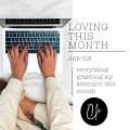 loving this month - january // cait's plate